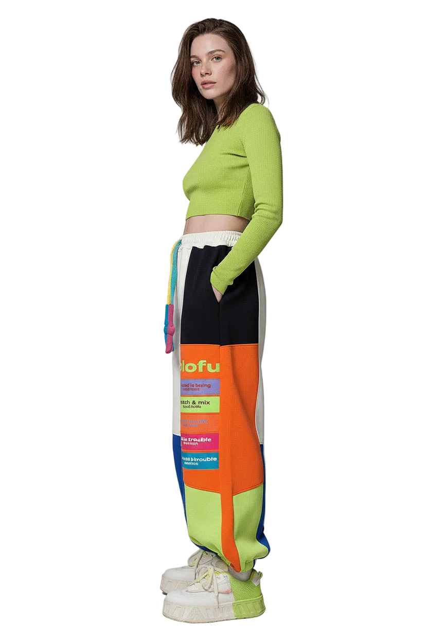 Neon Pulse Sweat Pants