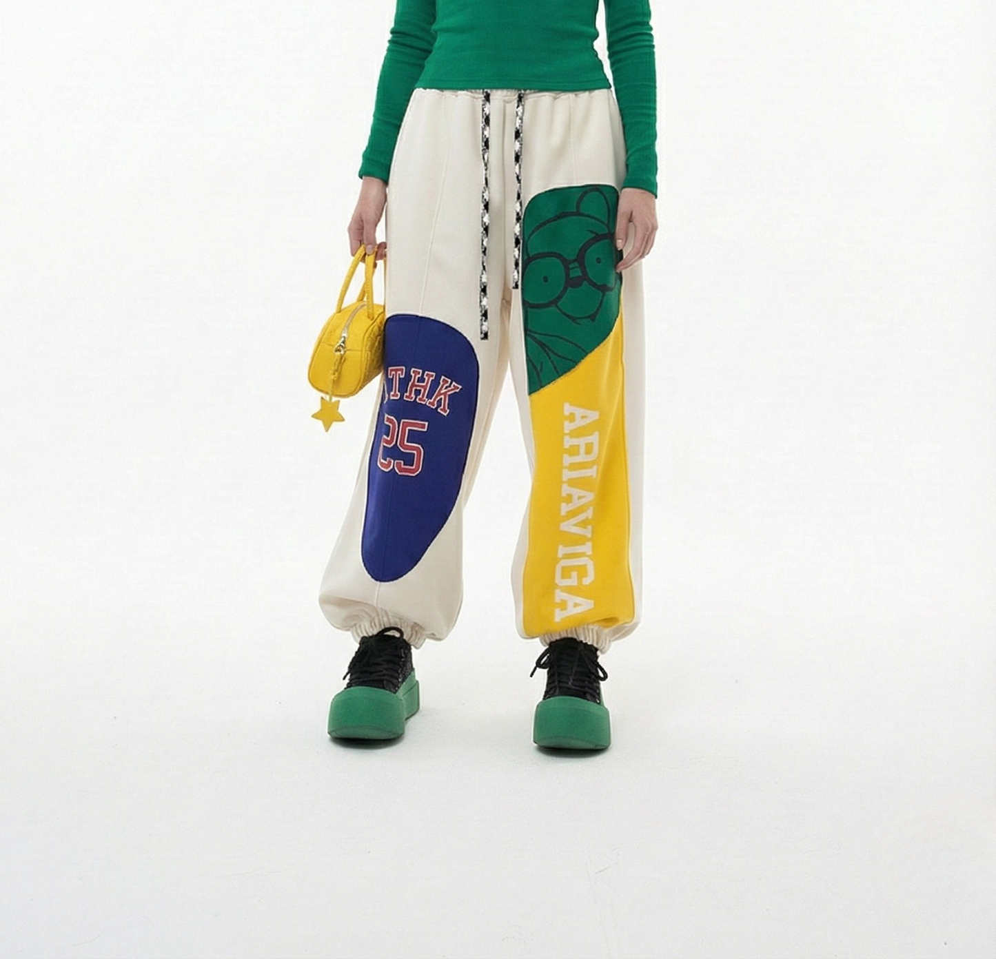 Pooh Bear's Wide Leg Pants