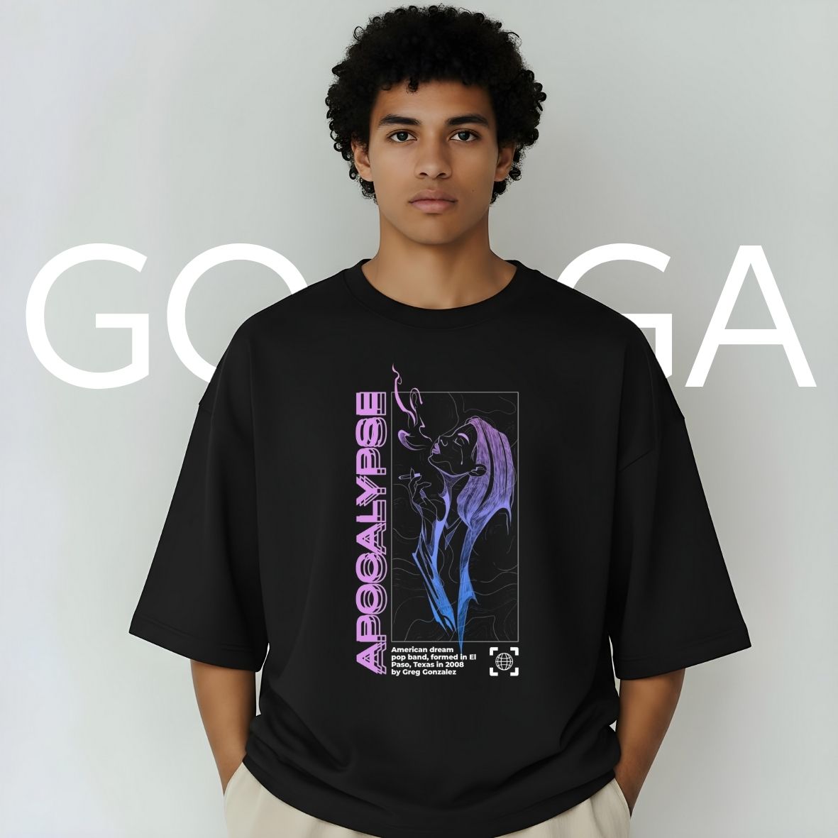 Men's oversized t-shirt