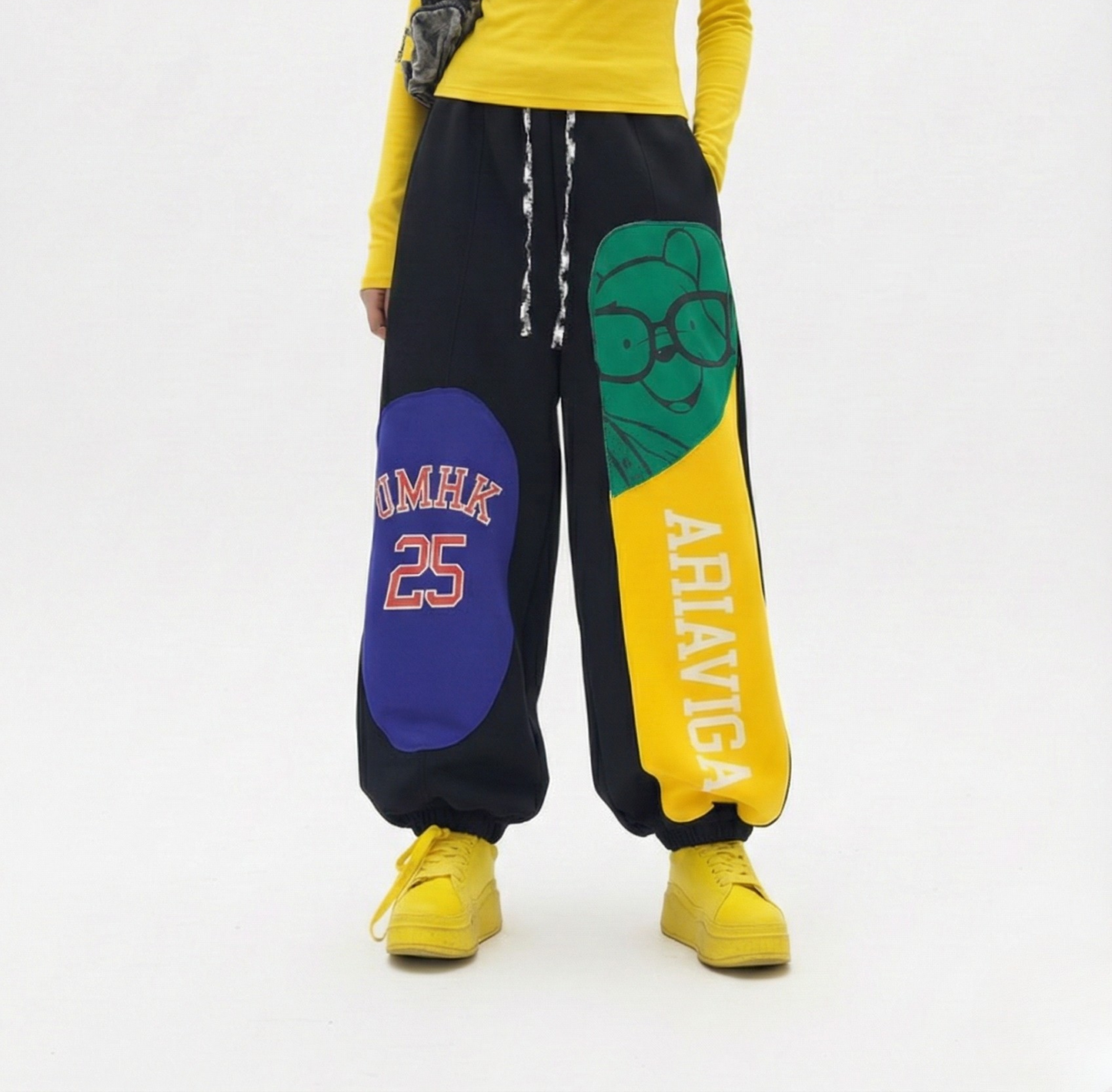 Pooh Bear's Wide Leg Pants