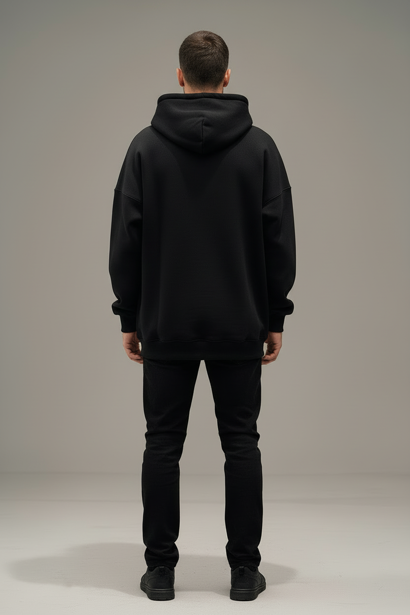 ARIAVIGA Graphic Hoodie - Black