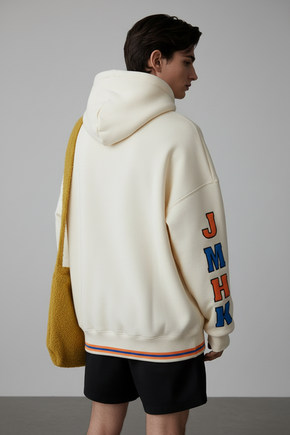 ARIAVIGA Graphic Hoodie - Cream