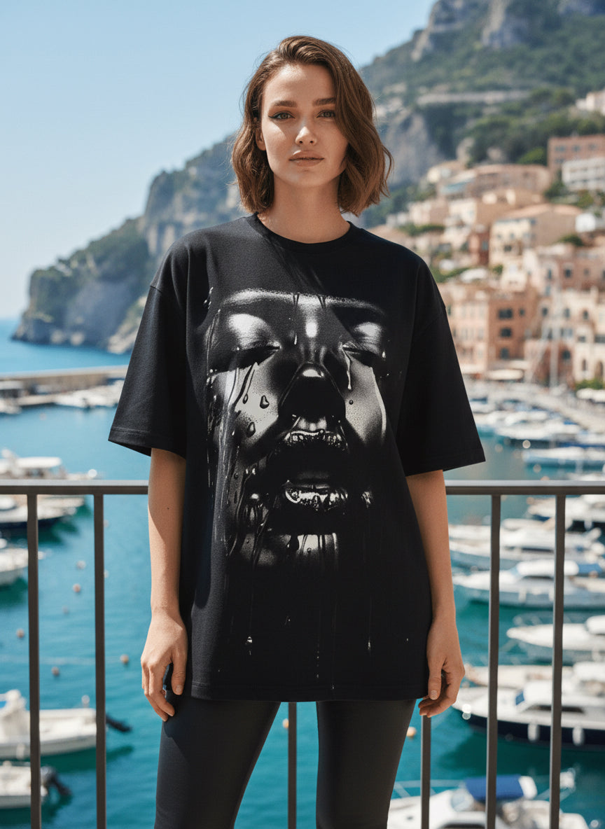 The Liquid Chrome Graphic Tee