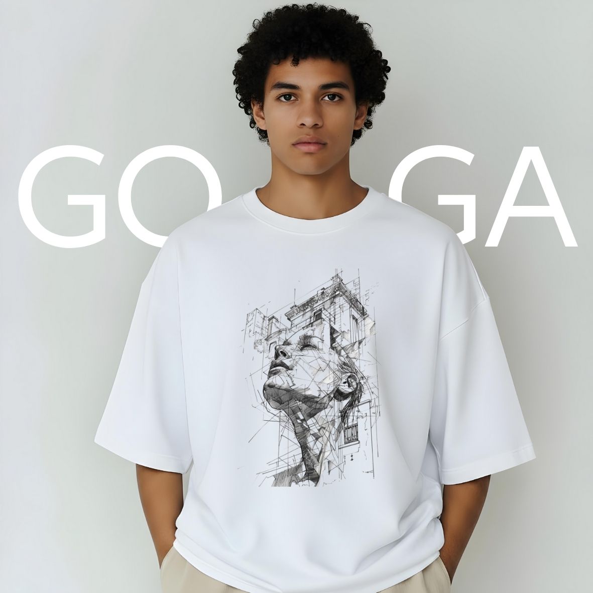 Men's oversized t-shirt
