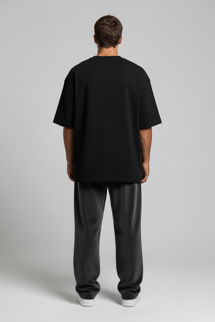 Gothic Letter Oversized Tee