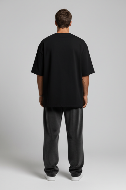 Gothic Letter Oversized Tee