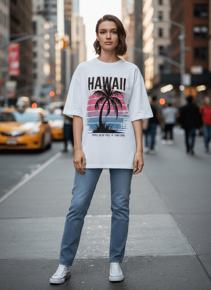 The Hawaii Sunset Graphic Tee