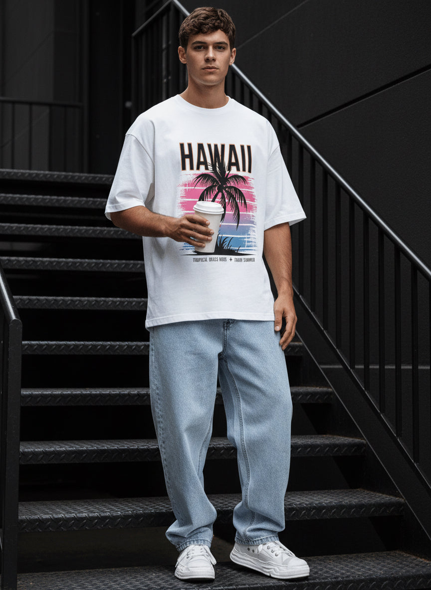 The Hawaii Sunset Graphic Tee