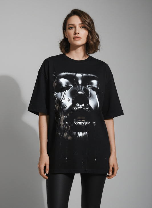 The Liquid Chrome Graphic Tee