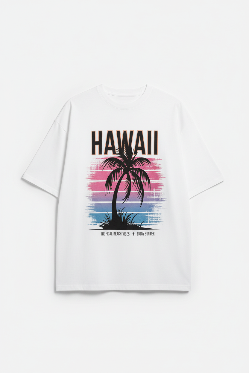 The Hawaii Sunset Graphic Tee