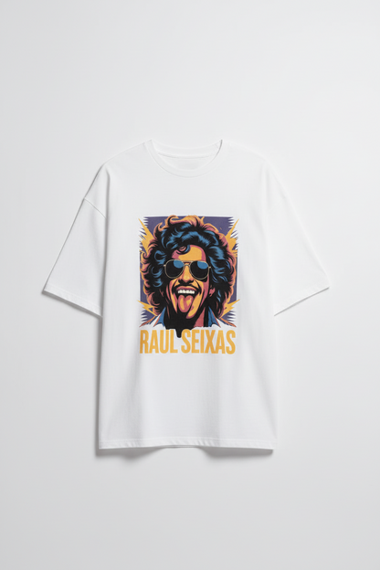 Rockstar Pop Art Oversized Tee