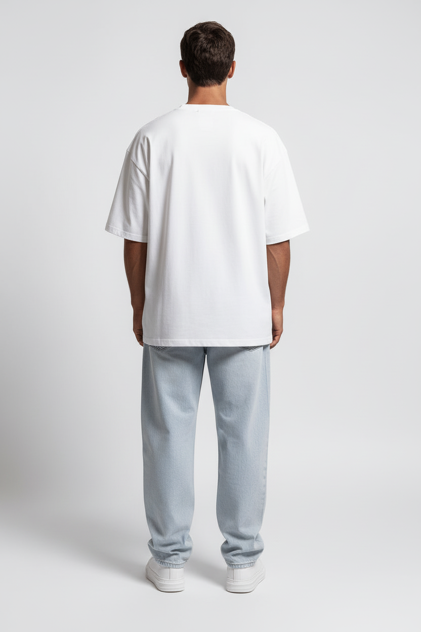 Rockstar Pop Art Oversized Tee