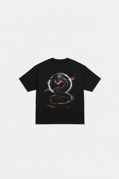 Dragon Graphic Oversized Tee