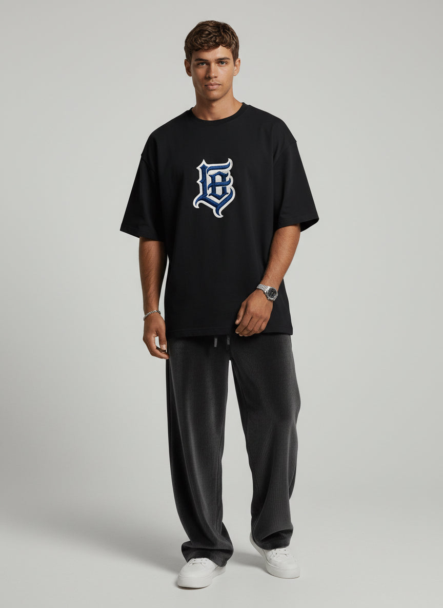 Gothic Letter Oversized Tee