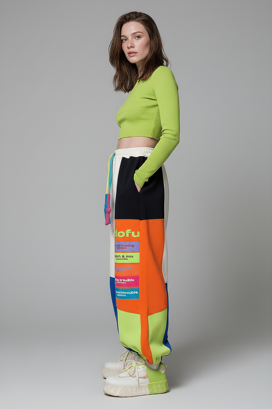 Neon Pulse Sweat Pants